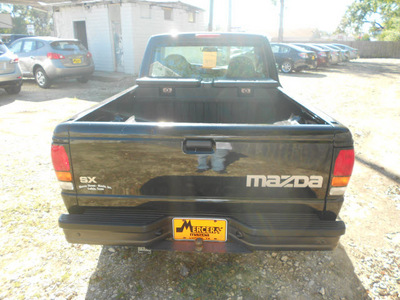 mazda b series pickup 2000 black pickup truck b2500 sx gasoline 4 cylinders rear wheel drive manual 75901