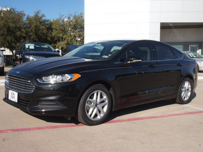 ford fusion 2013 black sedan se 4 cylinders front wheel drive automatic 76011