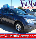chevrolet equinox 2013 blue lt gasoline 4 cylinders front wheel drive automatic 78130