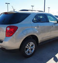 chevrolet equinox 2013 silver lt gasoline 4 cylinders front wheel drive automatic 78130