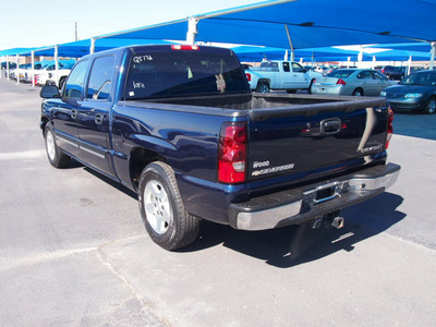 chevrolet silverado 1500 2005 dk  blue ls gasoline 8 cylinders rear wheel drive automatic 76234