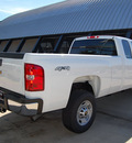 chevrolet silverado 2500hd 2013 white work truck gasoline 8 cylinders 4 wheel drive automatic 76051