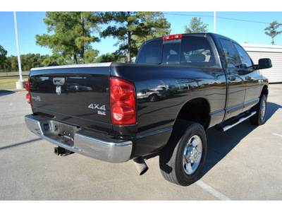 dodge ram 2500 2007 black diesel 6 cylinders 4 wheel drive automatic with overdrive 77539