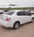 nissan sentra 2012 white sedan 2 0 gasoline 4 cylinders front wheel drive automatic 76116