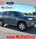 toyota 4runner 2011 gray suv gasoline 6 cylinders 2 wheel drive 5 speed automatic 77539