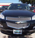 chevrolet traverse 2012 black suv ltz gasoline 6 cylinders front wheel drive not specified 75075