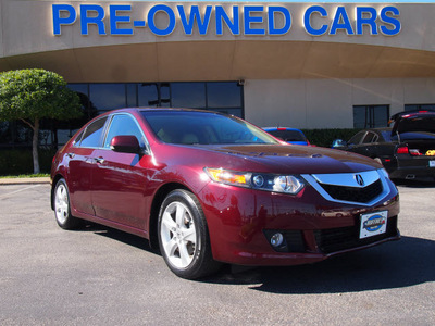 acura tsx 2010 dk  red sedan gasoline 4 cylinders front wheel drive automatic 75075