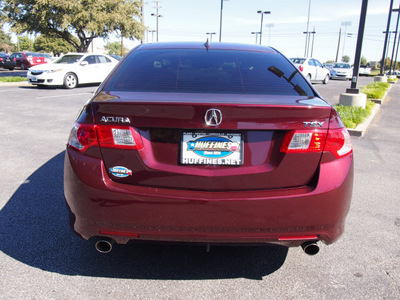 acura tsx 2010 dk  red sedan gasoline 4 cylinders front wheel drive automatic 75075