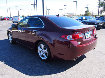 acura tsx 2010 dk  red sedan gasoline 4 cylinders front wheel drive automatic 75075