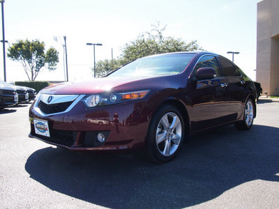 acura tsx 2010 dk  red sedan gasoline 4 cylinders front wheel drive automatic 75075