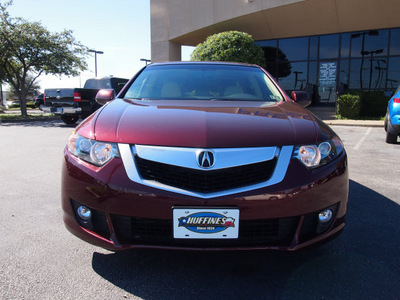 acura tsx 2010 dk  red sedan gasoline 4 cylinders front wheel drive automatic 75075