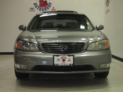 infiniti i35 2004 gray sedan gasoline 6 cylinders front wheel drive automatic 75150