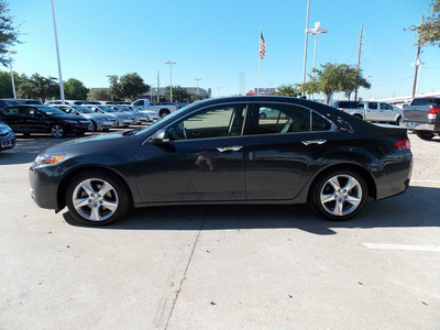 acura tsx 2012 dk  gray sedan w tech gasoline 4 cylinders front wheel drive automatic with overdrive 77074