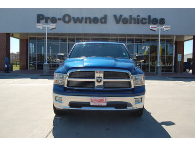 dodge ram 1500 2009 blue slt gasoline 8 cylinders 2 wheel drive automatic with overdrive 77642