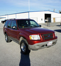 ford explorer sport 2001 red suv gasoline 6 cylinders rear wheel drive automatic 75062