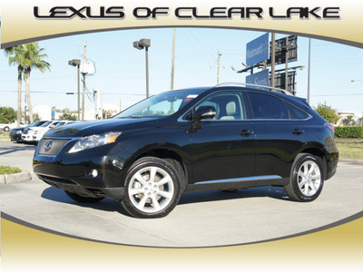 lexus rx 350 2011 black suv gasoline 6 cylinders front wheel drive automatic 77546