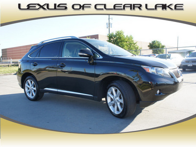 lexus rx 350 2011 black suv gasoline 6 cylinders front wheel drive automatic 77546