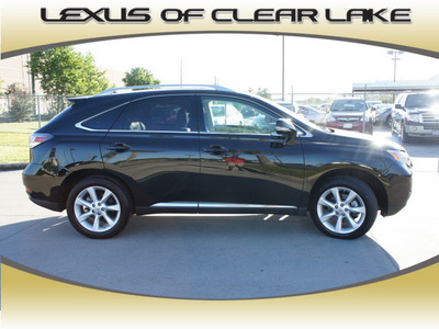 lexus rx 350 2011 black suv gasoline 6 cylinders front wheel drive automatic 77546