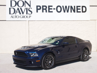 ford shelby gt500 2011 dk  blue coupe gasoline 8 cylinders rear wheel drive 6 speed manual 76011