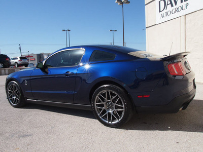 ford shelby gt500 2011 dk  blue coupe gasoline 8 cylinders rear wheel drive 6 speed manual 76011