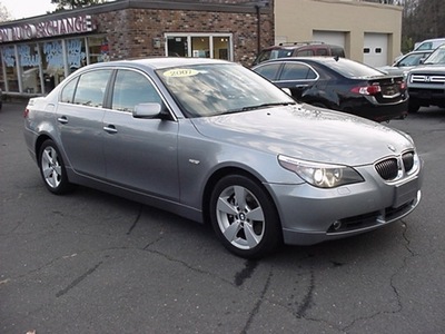 bmw 5 series 2007 gray sedan 530xi gasoline 6 cylinders all whee drive automatic 06019