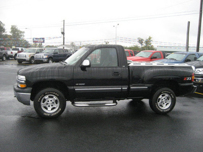 chevrolet silverado 1500 2000 black pickup truck ls gasoline v8 4 wheel drive automatic 62863