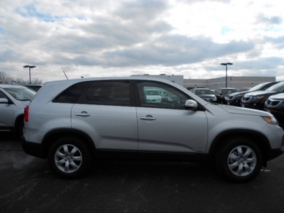 kia sorento 2013 silver suv lx gasoline 4 cylinders front wheel drive 6 speed automatic 43228