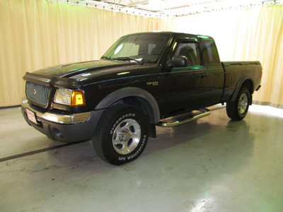 ford ranger 2002 dk  blue pickup truck xlt gasoline 6 cylinders 4 wheel drive automatic with overdrive 44883