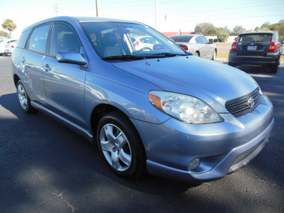toyota matrix 2006 blue hatchback xr gasoline 4 cylinders front wheel drive automatic with overdrive 34474