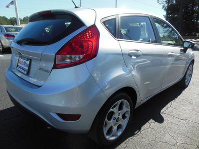 ford fiesta 2011 silver hatchback ses gasoline 4 cylinders front wheel drive automatic 34474