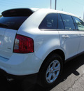ford edge 2012 white sel gasoline 6 cylinders front wheel drive automatic 34474