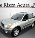 toyota rav4 2002 silver suv 4x4 gasoline 4 cylinders all whee drive automatic with overdrive 60462