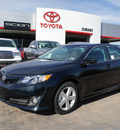 toyota camry 2012 gray sedan se gasoline 4 cylinders front wheel drive 6 speed automatic 76087