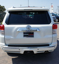 toyota 4runner 2011 white suv sr5 gasoline 6 cylinders 2 wheel drive automatic 76087