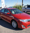 toyota camry hybrid 2012 red sedan xle hybrid 4 cylinders front wheel drive cont  variable trans  76087