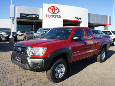 toyota tacoma 2013 red prerunner gasoline 4 cylinders 2 wheel drive 4 speed automatic 76087