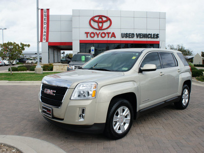 gmc terrain 2011 gold suv sle gasoline 4 cylinders front wheel drive automatic 76087