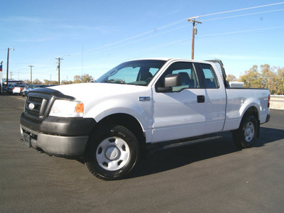 ford f 150 2007 oxford white xl gasoline 8 cylinders 4 wheel drive automatic 80911