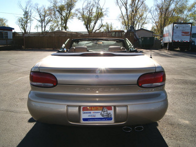 chrysler sebring 2000 gold jxi limited gasoline v6 front wheel drive automatic 80911