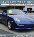 porsche boxster 2010 blue gasoline 6 cylinders rear wheel drive 6 speed manual 27616