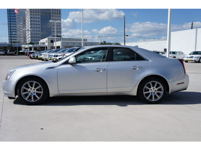 cadillac cts 2009 lt  gray sedan 3 6l di gasoline 6 cylinders rear wheel drive automatic 77043