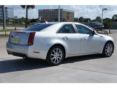 cadillac cts 2009 lt  gray sedan 3 6l di gasoline 6 cylinders rear wheel drive automatic 77043