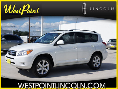 toyota rav4 2008 white suv limited gasoline 4 cylinders 2 wheel drive automatic 77043