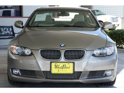 bmw 3 series 2010 beige coupe 335i gasoline 6 cylinders rear wheel drive automatic 77043