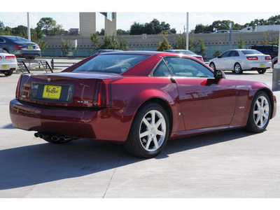 cadillac xlr 2006 dk  red gasoline 8 cylinders rear wheel drive automatic 77043