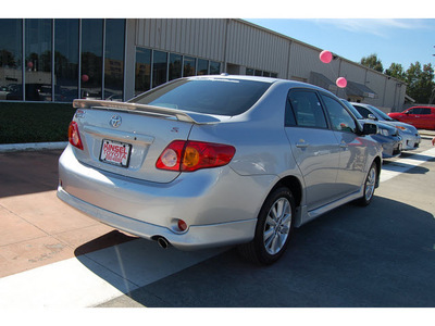 toyota corolla 2010 silver sedan s 4 cylinders automatic with overdrive 77706