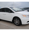 honda odyssey 2012 white van gasoline 6 cylinders front wheel drive 5 speed automatic 77025