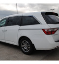 honda odyssey 2012 white van gasoline 6 cylinders front wheel drive 5 speed automatic 77025