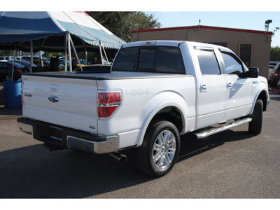 ford f 150 2010 white lariat flex fuel 8 cylinders 4 wheel drive automatic 78539