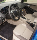 ford focus 2013 blue sedan se flex fuel 4 cylinders front wheel drive automatic 76011